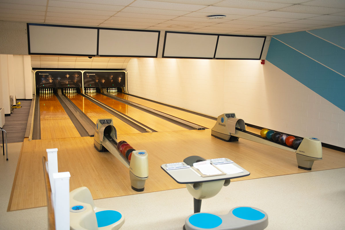 Private bowling alley